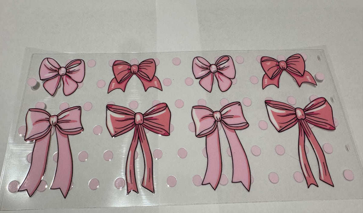 Wrap - Pink Bows