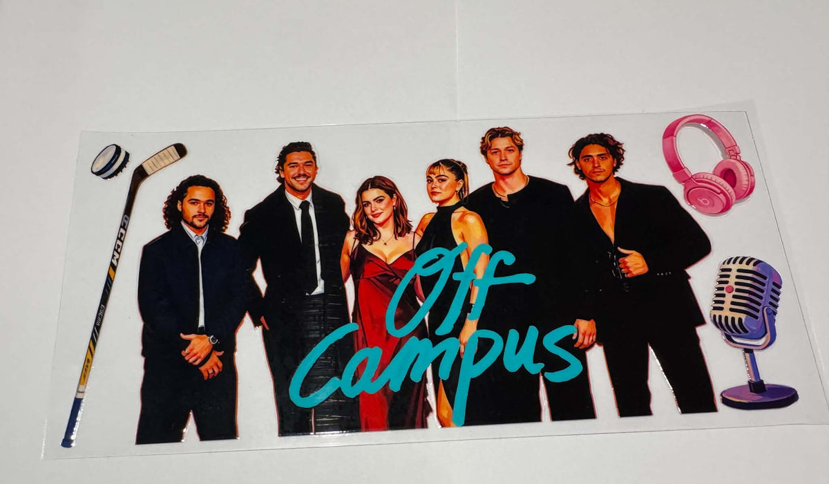 Book Wrap - Off Campus Cast