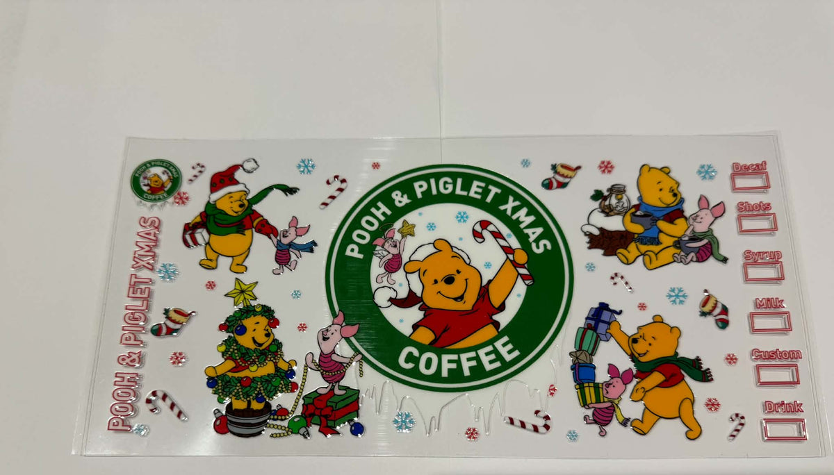 Disney Wrap - Winnie & Piglet Christmas