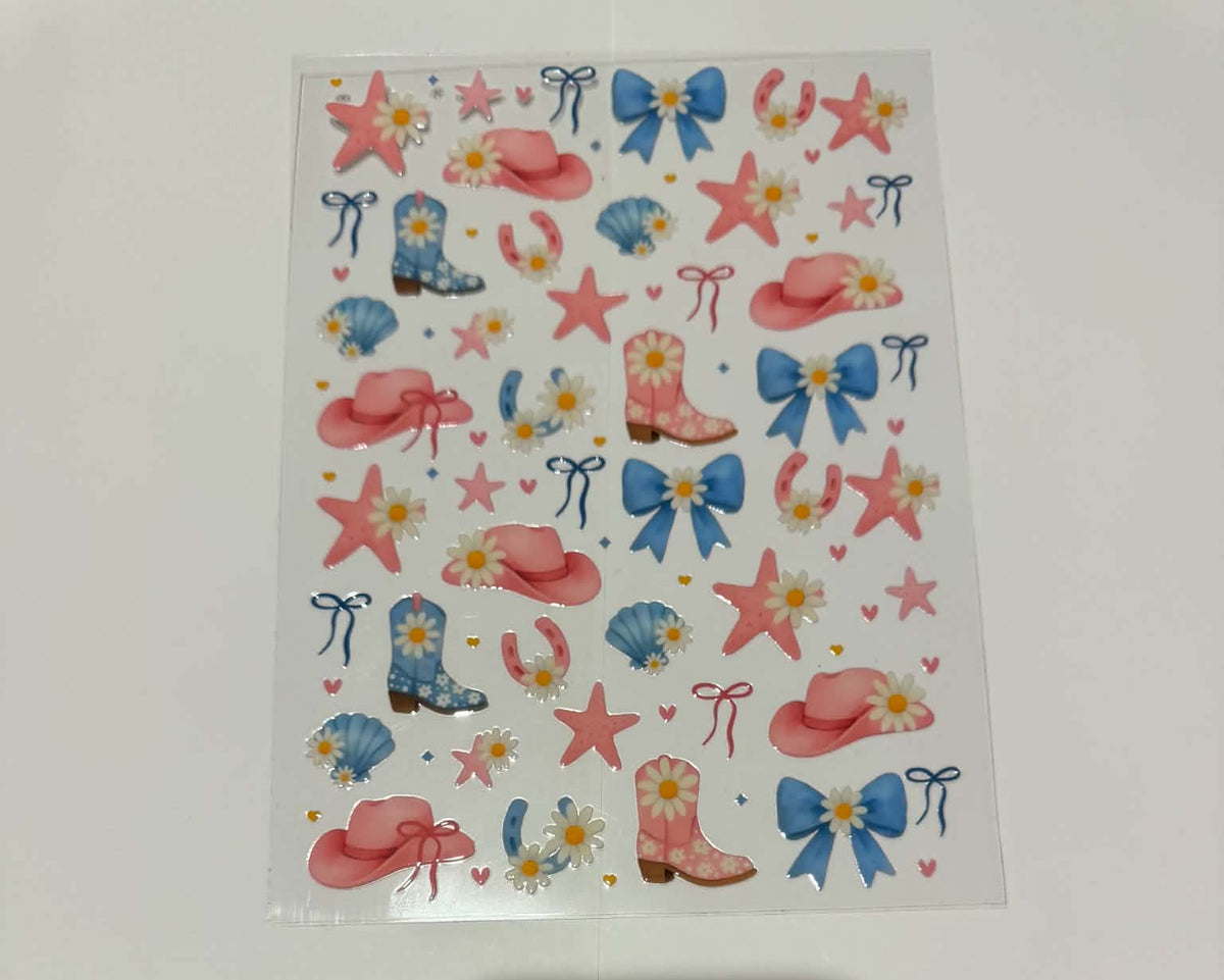 Book Wraps - Cowgirl